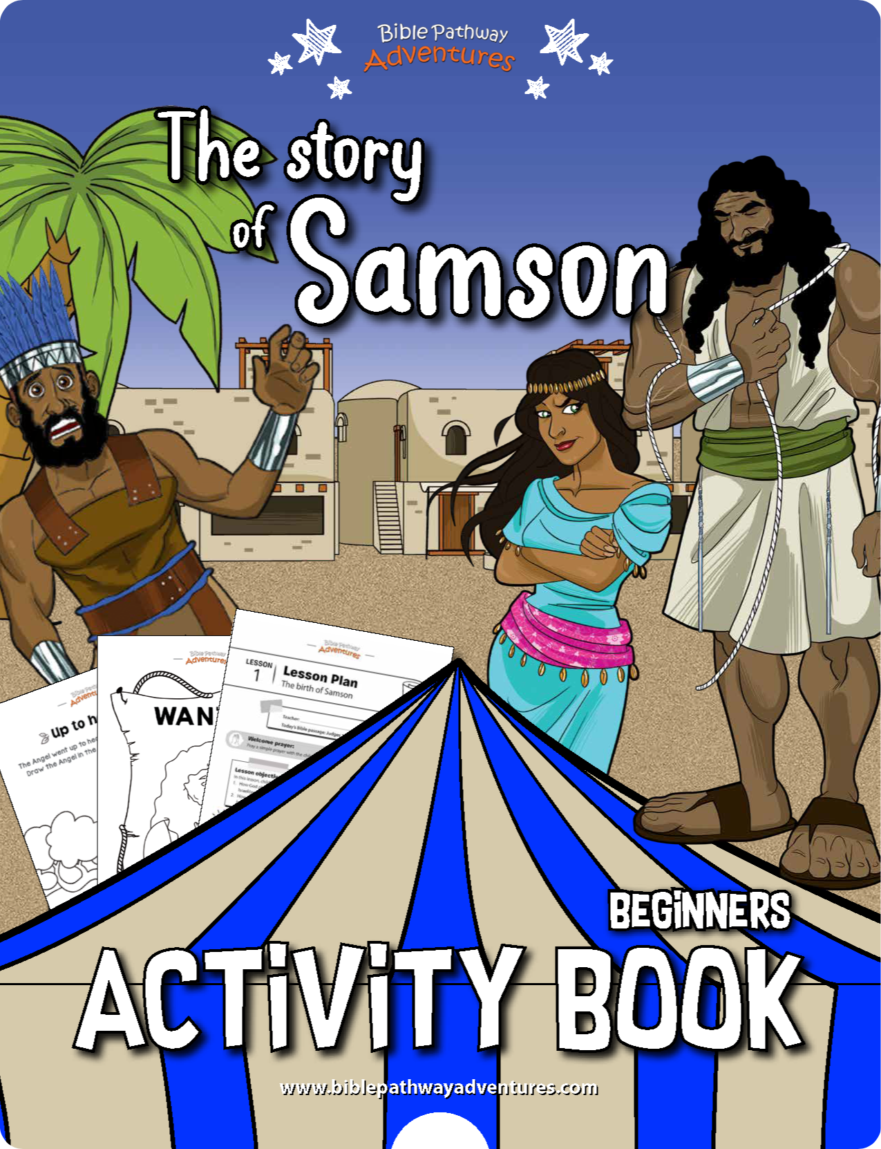 The story of Samson Activity Book for Beginners (PDF)