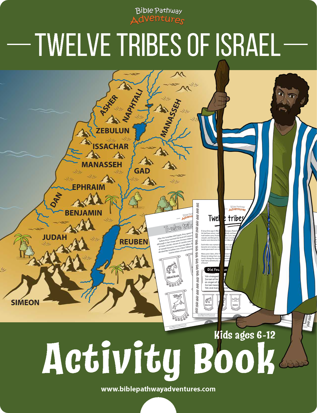 Twelve Tribes of Israel Activity Book (PDF)