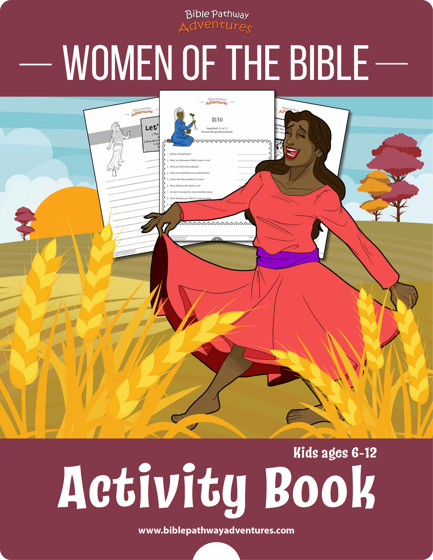 Libro de actividades Mujeres de la Biblia