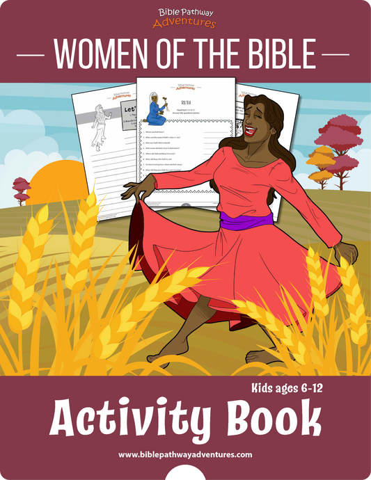 Libro de actividades Mujeres de la Biblia