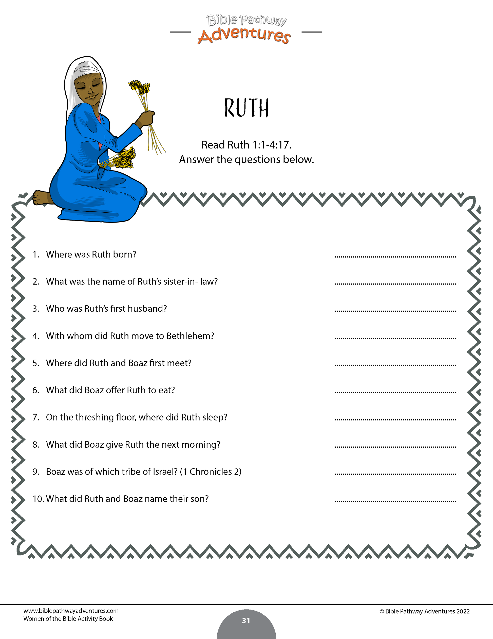 Women of the Bible Activity Book (PDF) – Bible Pathway Adventures women-of-the-bible-activity-book-pdf-bible-pathway-adventures