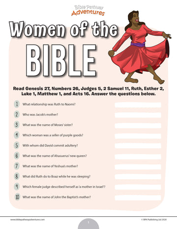 Bible Quizzes for Kids – Bible Pathway Adventures